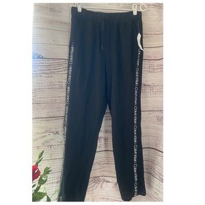 Brand New Calvin Klein Black Sweatpants